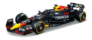 Red Bull Racing F1 RB20 2024 #1Max Verstappen Formel 1 Weltmeister 2024 in Plexiglasvitrine Burago 1:24